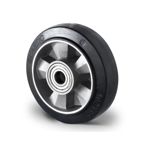 Ruota gomma 160 carrello - in,