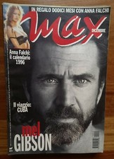 Rivista MAX 1995 12 Gibson Marilyn Monroe Biaggi Hansen Red Hot Chili Peppers Ca