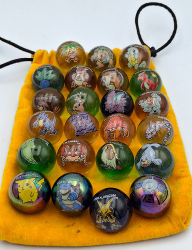 Pokemon lotto biglie marbles - pokemon,
