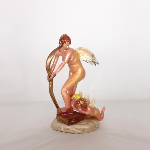 Rare murano glass sculpture - glass,