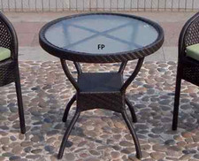 TAVOLINO POLIRATTAN BISTRO PER