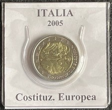 Italia  2 euro 2005 - Costituzione Europea  (008)