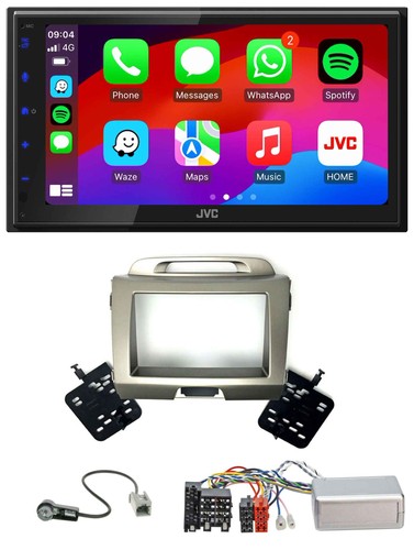 Jvc bluetooth 2din - jvc, volante