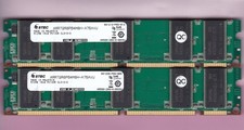 KIT RAM REG 1 GB 2x512 MB PC133R STEC ARR72R8P64M8H-A75AVU PC-133R 3,3 V SDRAM ECC