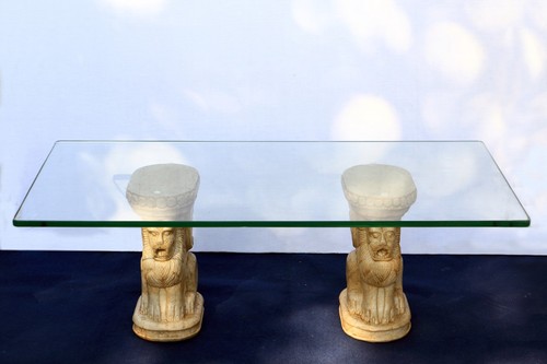 R642 antica coppia sculture - r642,