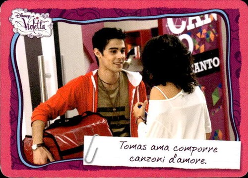 Card violetta disney topps - violetta,