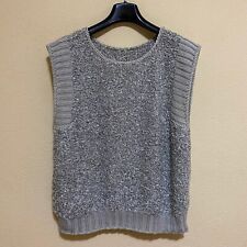 Persona by Marina Rinaldi Top Canotta Maglia Giromanica Senza maniche Donna