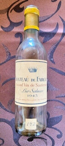 1943 chateau fargues - chateau, de