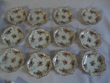 Rosenthal Classic Rose Moliere 12 ciotole con bordo dorato