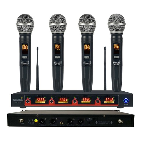 Microfono wireless uhf per - microfono, dj