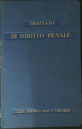 Trattato diritto penale - diritto,