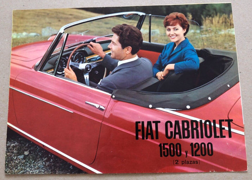 Brochure automobile fiat - brochure,