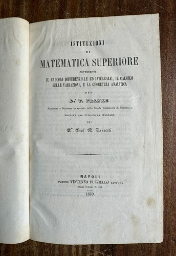 Franke istituzioni di - -,