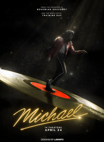 Poster film michael 2026 - poster,