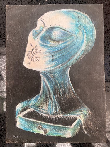 Salvador dalì disegno - disegno, su