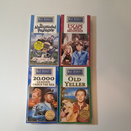 Disney vhs lot sealed - disney, nip