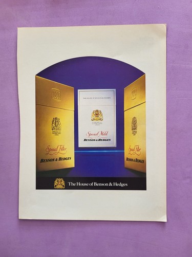 Benson hedges clipping - ,