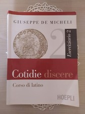 Libro "Cotidie Discere" - Eserciziario 2 - Giuseppe De Micheli - HOEPLI