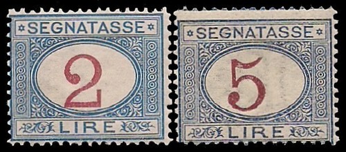 Regno segnatasse 1903 lire - segnatasse,