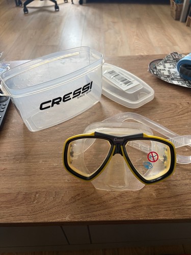 Maschera cressi focus gialla - cressi,