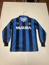 Maglia Calcio Inter 90 91 Uhlsport Misura No Numero M Rara Vintage