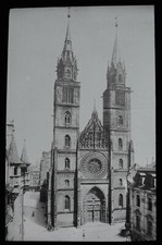 Antique magic lantern slide - antique,