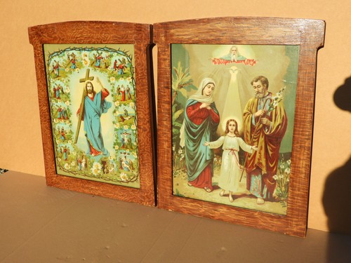 C1920 quadro santo gesù - 2x,
