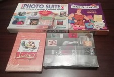 lotto programmi grafica software pc computer CD ROM vintage windows in big box