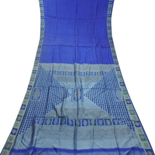 Sari vintage blu 100 - sari,