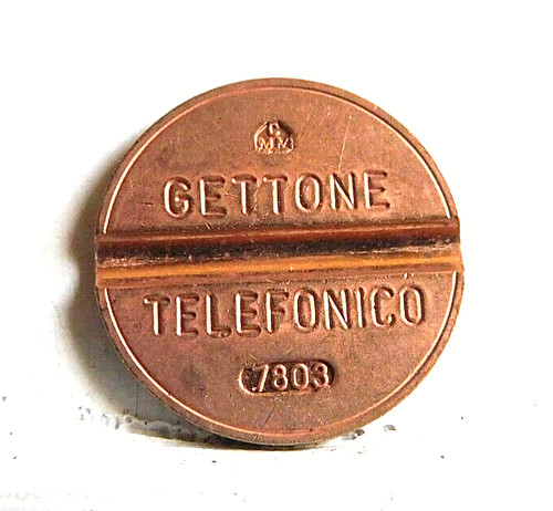 Gettone telefonico zecca cmm - telefonico,