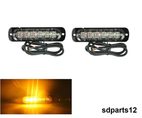2pz led luce stroboscopica - 6,