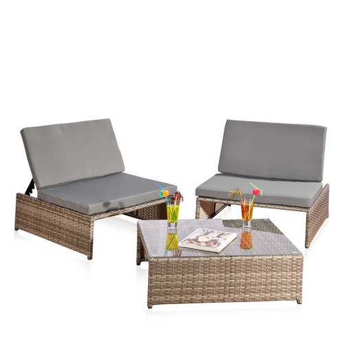 Set giardino grigio - in,
