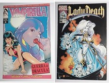 Fumetti Lady Death N 0 Marzo 2000 + Vampirella N 1 1995 Chaos Comics Play Press