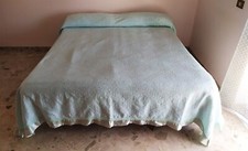 COPRILETTO MATRIMONIALE ESTIVO COLORE ACQUA MARINA