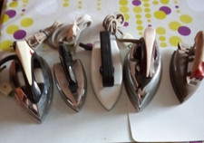 n.5 ferri da stiro elettrici