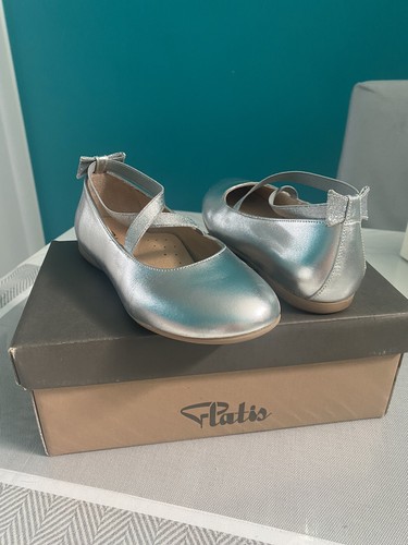 Scarpe bimba bellerina argento - scarpe,