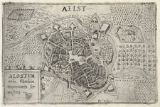 Antique Map "Aelst" (Aalst -