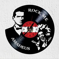 Orologio disco in vinile Falco