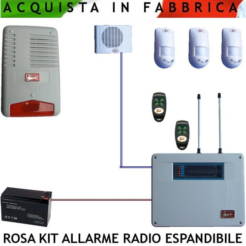 Rosa kit antifurto - antifurto, fai