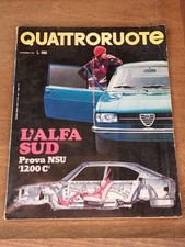 Quattroruote Dicembre 1971
