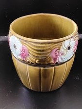 vaso cache-pot in ceramica Art Nouveau circa 1920 Orhies