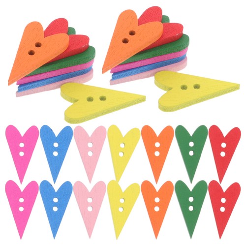 500 bottoni forma di cuore - 500,
