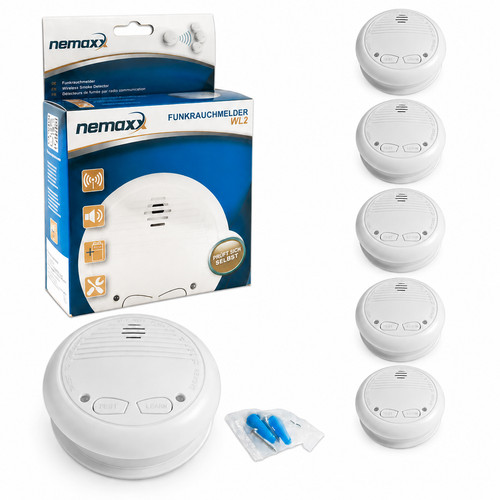 Rilevatore fumo set - rilevatore, di