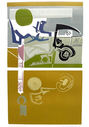 Ennio tamburi litografia - -,