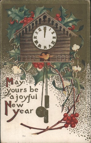 Gioioso saluto capodanno - gioioso,