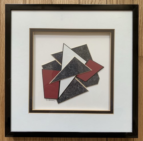 Vintage geometrico cubista