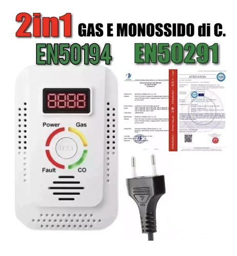 Rilevatore monossido carbonio - monossido,