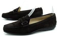 Tods Pantofola Morte `S Scarpe Donna Ballerine Tempo Libero Basse Tg. 37 Pelle