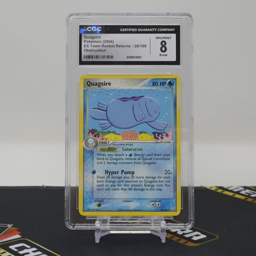 Cgc quagsire error - cgc, 8