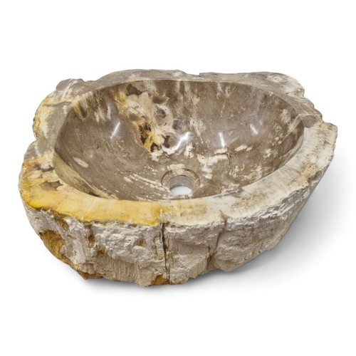 Lavandino pietrificato legno - lavandino,